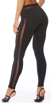 SIDE MESH LEGGING